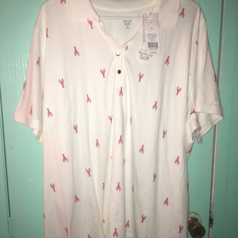 Short sleeve Lobsters top